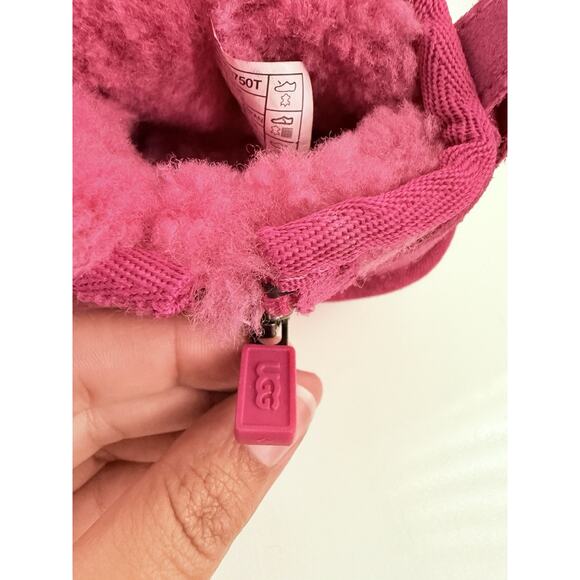 UGG Kid’s/Toddler Ultra Mini Berry Pink Classic Suede Boots 1130750T Size 9 - Picture 10 of 10